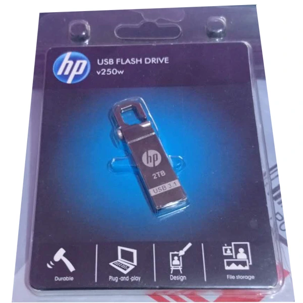 HP usb flash drive 2TB 3.1USB v250 W - الصورة 2